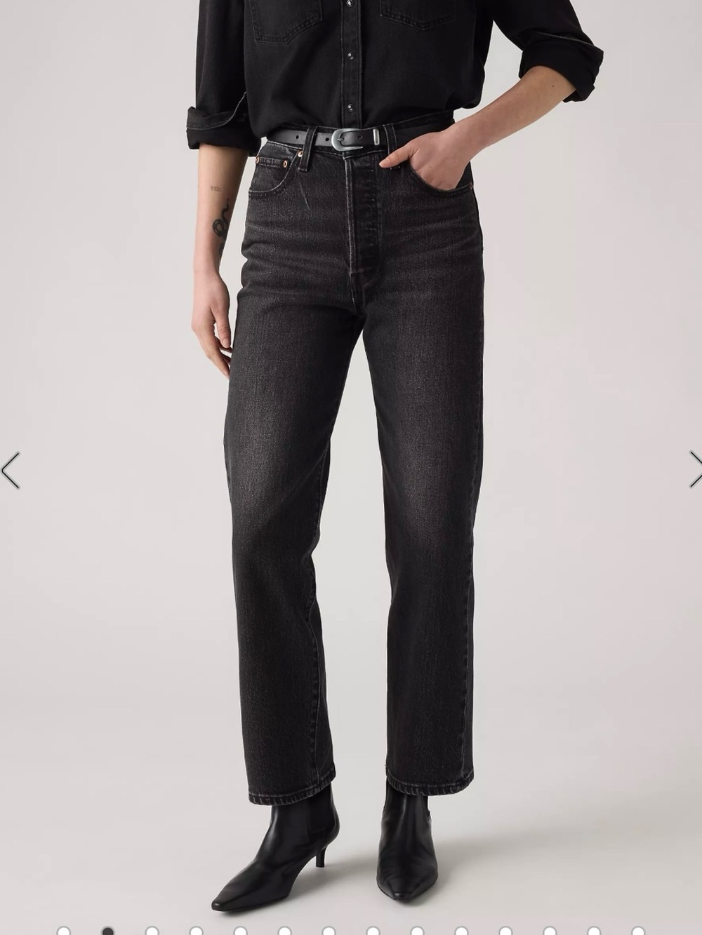 Levi’s Ribcage Straight Ankle
